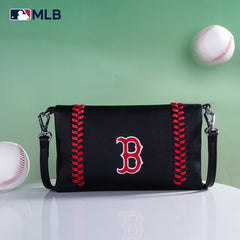 MLB Boston Red Sox Leather Crossbody Purse