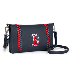 MLB Boston Red Sox Leather Crossbody Purse