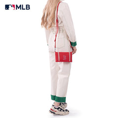 MLB Boston Red Sox Leather Crossbody Purse