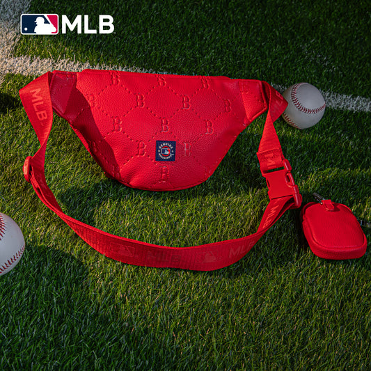 MLB Boston Red Sox Fanny Pack/Chest Bag/Belt Bag-Red