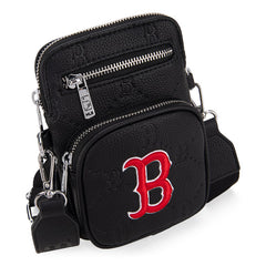 MLB Boston Red Sox Crossbody Bag-Black