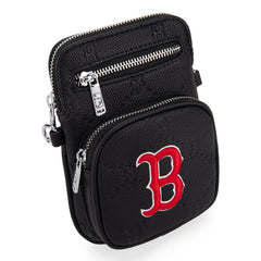 MLB Boston Red Sox Crossbody Bag-Black