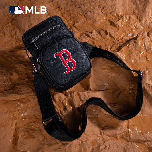 MLB Boston Red Sox Crossbody Bag-Black