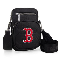 MLB Boston Red Sox Crossbody Bag-Black