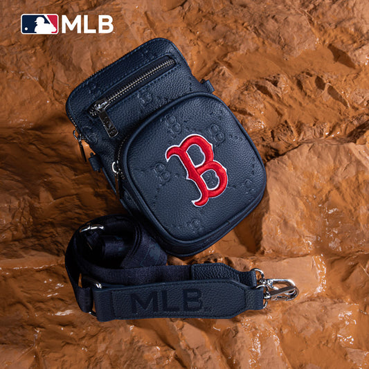 MLB Boston Red Sox Crossbody Bag-Navy