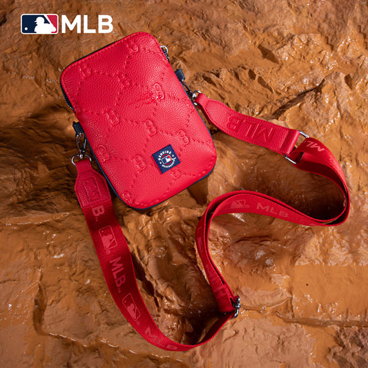 MLB Boston Red Sox Crossbody Bag-Red