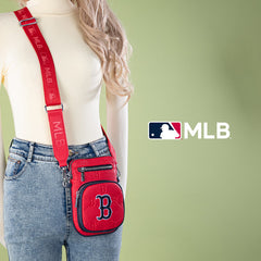 MLB Boston Red Sox Crossbody Bag-Red