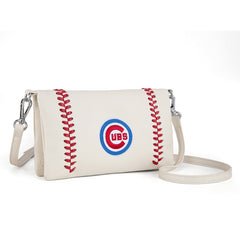 MLB Chicago Cubs Leather Crossbody Purse