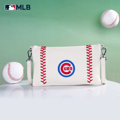 MLB Chicago Cubs Leather Crossbody Purse