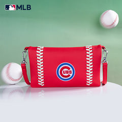 MLB Chicago Cubs Leather Crossbody Purse