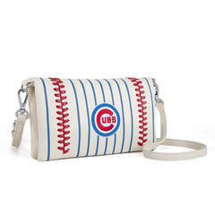 MLB Chicago Cubs Leather Crossbody Purse