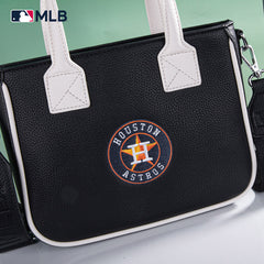 MLB Houston Astros Team Tote/Crossbody with Baseball Coin Pouch