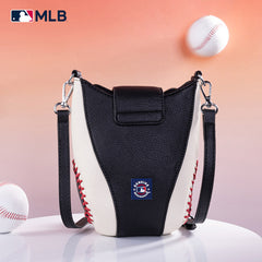 MLB Houston Astros Leather Crossbody Bag