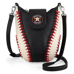 MLB Houston Astros Leather Crossbody Bag