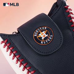 MLB Houston Astros Leather Crossbody Bag