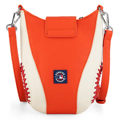 MLB Houston Astros Leather Crossbody Bag