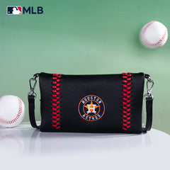 MLB Houston Astros Leather Leather Crossbody Purse