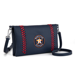 MLB Houston Astros Leather Leather Crossbody Purse