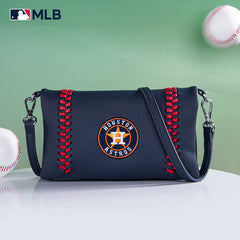 MLB Houston Astros Leather Leather Crossbody Purse