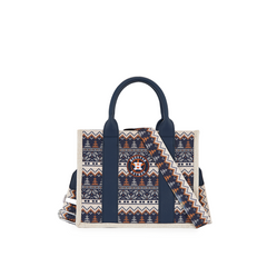 MLB Houston Astros Team Aztec Canvas Tote Bag