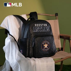 MLB Houston Astros Sports Baseball Backpack-Black