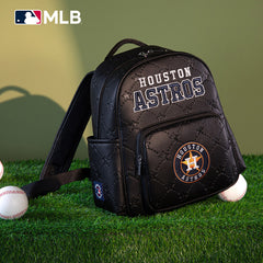 MLB Houston Astros Sports Baseball Backpack-Black