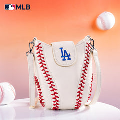 MLB Los Angeles Dodgers Leather Crossbody Bag