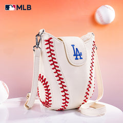 MLB Los Angeles Dodgers Leather Crossbody Bag