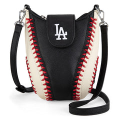 MLB Los Angeles Dodgers Leather Crossbody Bag