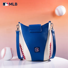 MLB Los Angeles Dodgers Leather Crossbody Bag