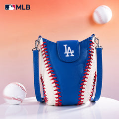 MLB Los Angeles Dodgers Leather Crossbody Bag