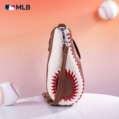 MLB Los Angeles Dodgers Leather Crossbody Bag