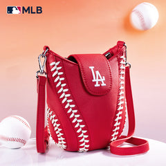 MLB Los Angeles Dodgers Leather Crossbody Bag