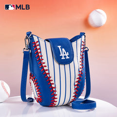 MLB Los Angeles Dodgers Leather Crossbody Bag