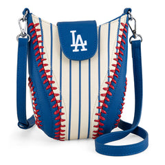 MLB Los Angeles Dodgers Leather Crossbody Bag