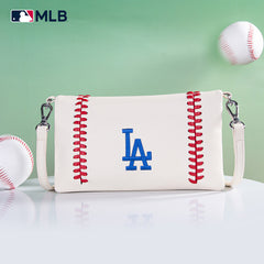 MLB Los Angeles Dodgers Leather Crossbody Purse