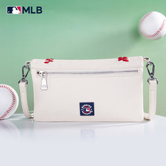 MLB Los Angeles Dodgers Leather Crossbody Purse