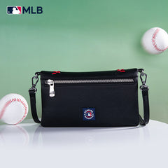 MLB Los Angeles Dodgers Leather Crossbody Purse