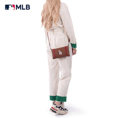 MLB Los Angeles Dodgers Leather Crossbody Purse