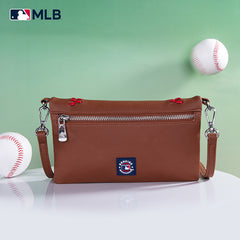 MLB Los Angeles Dodgers Leather Crossbody Purse