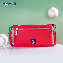 MLB Los Angeles Dodgers Leather Crossbody Purse