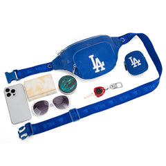 MLB Los Angeles Dodgers Fanny Pack/Chest Bag/Belt Bag-Brown