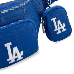 MLB Los Angeles Dodgers Fanny Pack/Chest Bag/Belt Bag-Blue