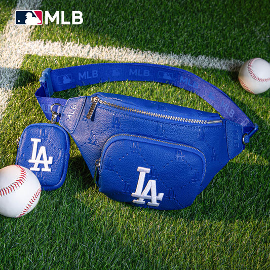 MLB Los Angeles Dodgers Fanny Pack/Chest Bag/Belt Bag-Blue