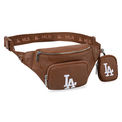 MLB Los Angeles Dodgers Fanny Pack/Chest Bag/Belt Bag-Brown