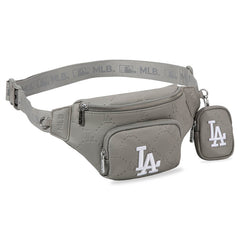 MLB Los Angeles Dodgers Fanny Pack/Chest Bag/Belt Bag-Grey