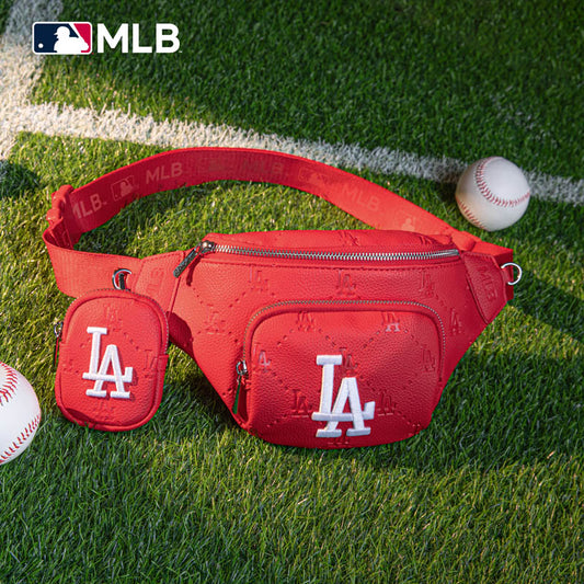 MLB Los Angeles Dodgers Fanny Pack/Chest Bag/Belt Bag-Red