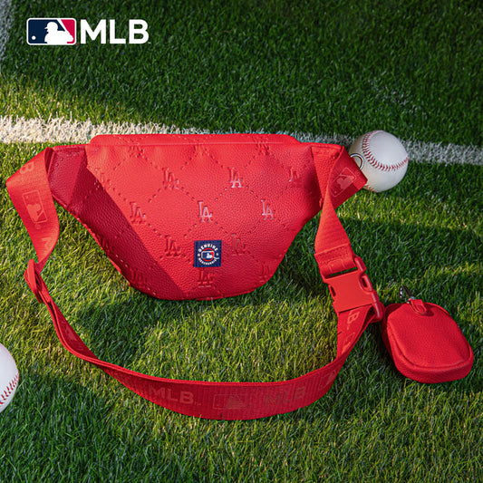 MLB Los Angeles Dodgers Fanny Pack/Chest Bag/Belt Bag-Red