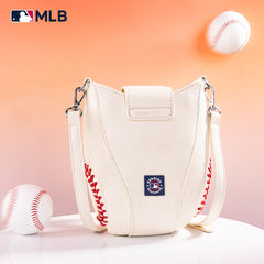 MLB New York Mets Leather Crossbody Bag