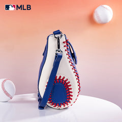 MLB New York Mets Leather Crossbody Bag